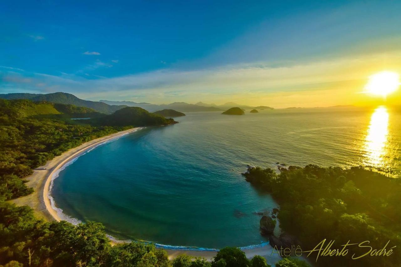 Recanto Tangara - Chale - Praia Do Felix Ubatuba Eksteriør billede